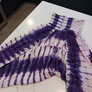 tie dye balloon pants